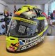 EXO-R1 EVO II AIR ARON MISANO stříbrno/fluo žluto/modrá
