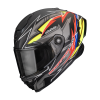EXO-RACE AIR MOVE ON FIM2 matná černo/červeno/žlutá