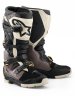 TECH 7 ENDURO DRYSTAR - černá/tmavě šedá/zlatá