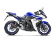 P-X179 Držák výfuku Yamaha MT-03 (16-26), R3 (15-26), YZF-R25 (14-24)