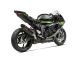 P-MBK10R2/2 Držák výfukové koncovky Kawasaki Ninja ZX-6R (09-26), Ninja ZX-6R 636 (13-20)