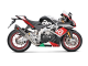 S-A10E8-RC Kompletní výfukový systém řady Evolution Aprilia RSV4 (15-20), TUONO V4 (17-20)