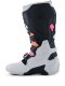 boty TECH 7, ALPINESTARS (černá/světle šedá/oranžová fluo/gradient)