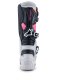 boty TECH 7, ALPINESTARS (černá/světle šedá/oranžová fluo/gradient)