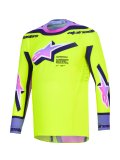 SUPERTECH VISTA - žlutá fluo/fialová/černá