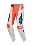 TECHSTAR KNIF kalhoty - světle šedá/oranžová fluo/černá