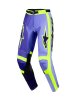 RACER PORTL kalhoty - fialová/žlutá fluo