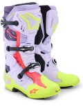 TECH 10 SUPERVENTED - fialová/žlutá fluo/růžová