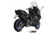 Y.080.KR1TB SR-1 Black Titanium kompletní systém s katalyzátorem YAMAHA T-MAX 560 (25-26)