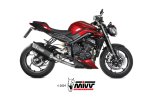 SR-1 Black Titanium TRIUMPH STREET TRIPLE 765 R / RS (23-24)
