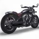 48323 Twin Splash 3" black Indian Scout