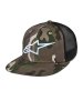 kšiltovka CORP - zelená camo/černá