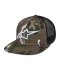 kšiltovka CORP - zelená camo/černá