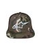 kšiltovka CORP - zelená camo/černá