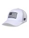 kšiltovka FLAG SNAP HAT - bílá