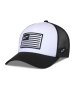 kšiltovka FLAG SNAP HAT - bílá/černá