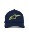 kšiltovka AGELESS SNAPBACK - modrá/žlutá fluo