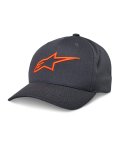kšiltovka AGELESS SNAPBACK - šedá/oranžová