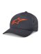 kšiltovka AGELESS SNAPBACK - šedá/oranžová