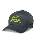 kšiltovka RIDE SONIC - šedá/žlutá fluo