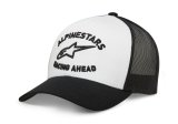 kšiltovka TRIPLE TRUCKER - bílá/černá/bílá