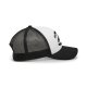 kšiltovka TRIPLE TRUCKER - bílá/černá/bílá