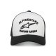 kšiltovka TRIPLE TRUCKER - bílá/černá/bílá
