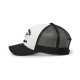 kšiltovka TRIPLE TRUCKER - bílá/černá/bílá