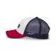 kšiltovka CLARIFIED FOAM TRUCKER - bílá/červená