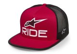 kšiltovka RIDE 4.0 TRUCKER - červená/černá/bílá