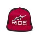 kšiltovka RIDE 4.0 TRUCKER - červená/černá/bílá