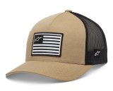kšiltovka FLAG SNAP HAT - písková/černá/bílá