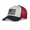 kšiltovka FLAG SNAP HAT - modrá/červená/bílá