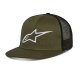 kšiltovka CORP TRUCKER - zelená/černá