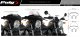 Polokapotáž s plexi Sport Batwing SML 21059 Gloss HONDA CMX 500 REBEL (17-19)