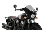 Polokapotáž s plexi Dark Night 21584 Matt INDIAN SCOUT BOBBER (18-25)