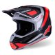 SUPERTECH SM7 RISE - černá/stříbrná/červená fluo