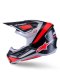 SUPERTECH SM7 RISE - černá/stříbrná/červená fluo