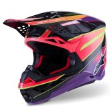 SUPERTECH SM10 ERA - růžová/fialová/žlutá fluo