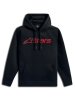 BLAZE HOODIE 3 - černá/červená