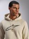 AGELESS HOODIE 3 - bílá off white/černá