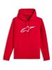 AGELESS HOODIE 3 - červená/bílá