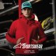 TRIPLE HOODIE - červená