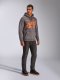 FASTING HOODIE - šedá