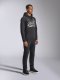 FASTING HOODIE - černá