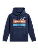 HARKEN HOODIE - modrá