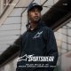 SPEEDER CHROMIUM WINDBREAKER - černá/bílá