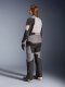 Bunda dámská STELLA ANDES V4 DRYSTAR - tmavě šedá/světle šedá/černá/červená