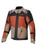 bunda ANDES V4 DRYSTAR - světle hnědá/tmavě oranžová/černá
