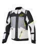 bunda ANDES V4 DRYSTAR - tmavě šedá/světle šedá/černá/žlutá fluo